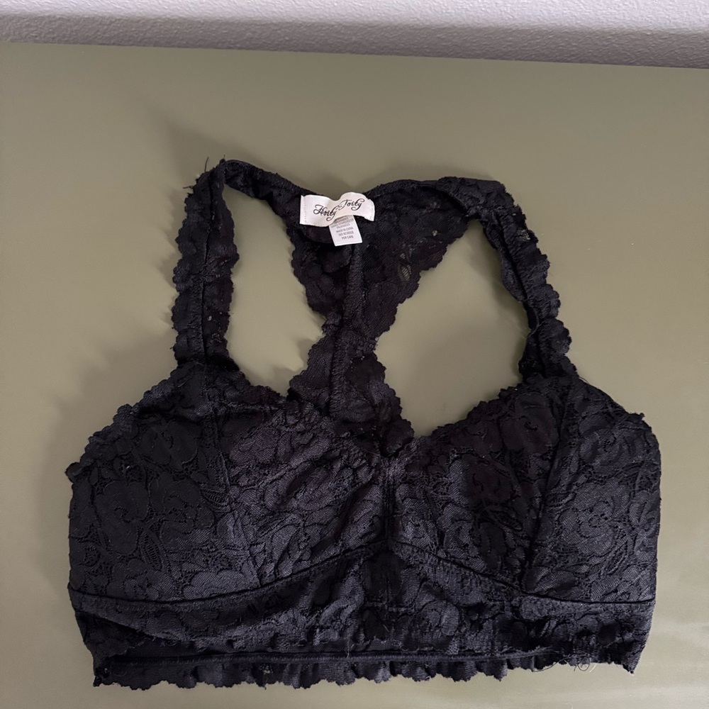 Chic Black Lace Bralette